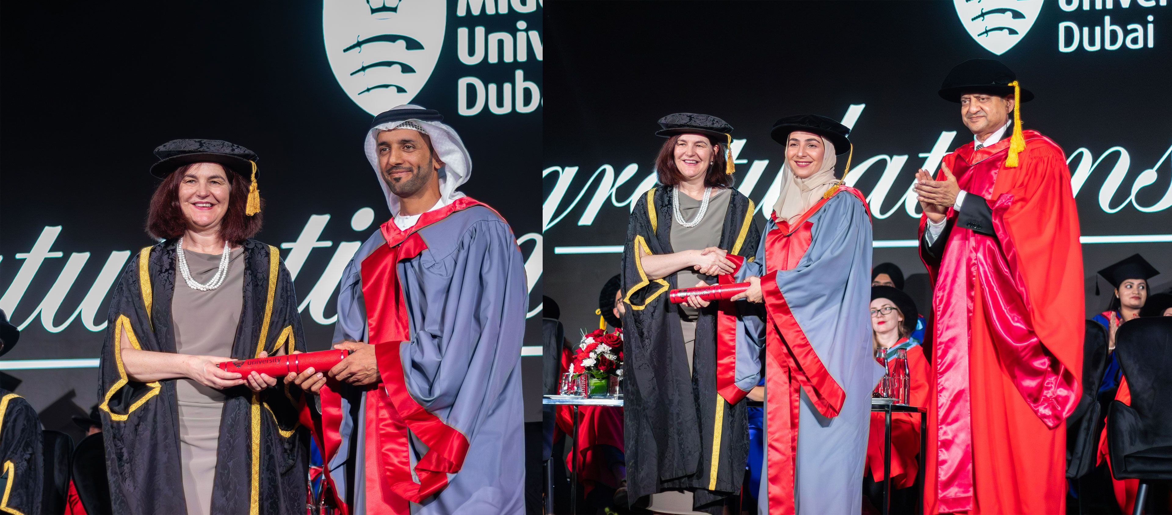 His Excellency Khalfan Juma Belhoul accepts Honorary Doctorate
